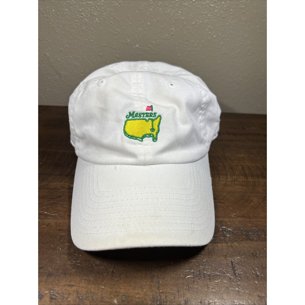 Augusta National Masters Hat Cap Strapback White American Needle USA Golf Logo
